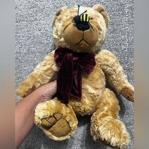 Chosun International Inc. New York Plush Stuffed Teddy Bear with Bee on Nose 12"